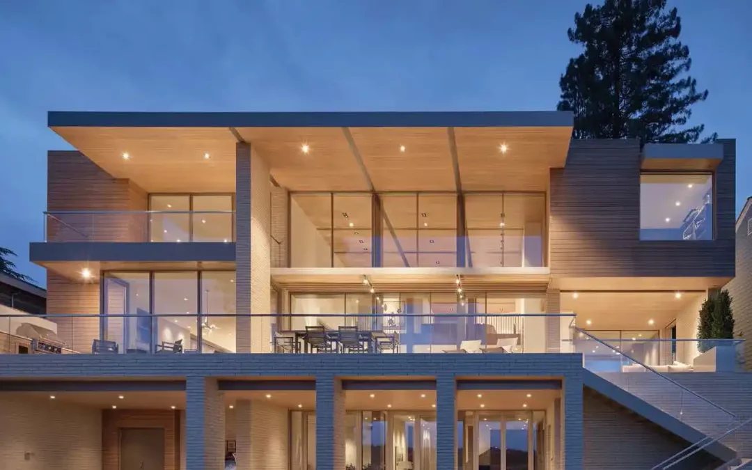 The Seamless Threading Of The Talented Team of SCM Architecture, Studio AM and Toth Construction Produced This Contemporary Yet Family-Friendly Lakeside Seattle Home.